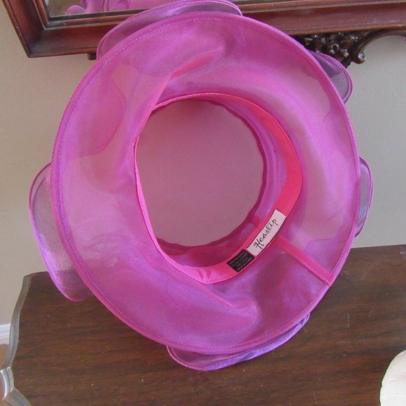 VINTAGE HEASLIP WEDDING HAT - Picture 9 of 12